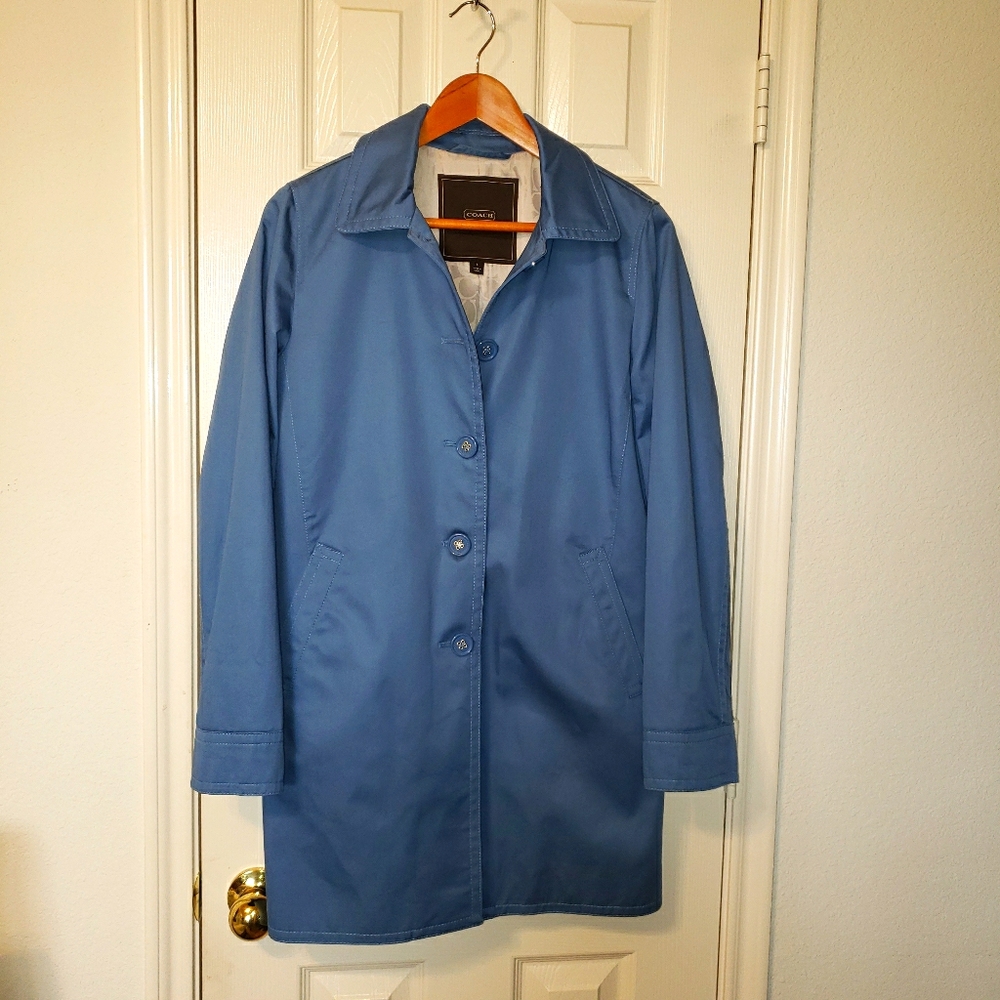 🦋Coach Trench Rain Jacket